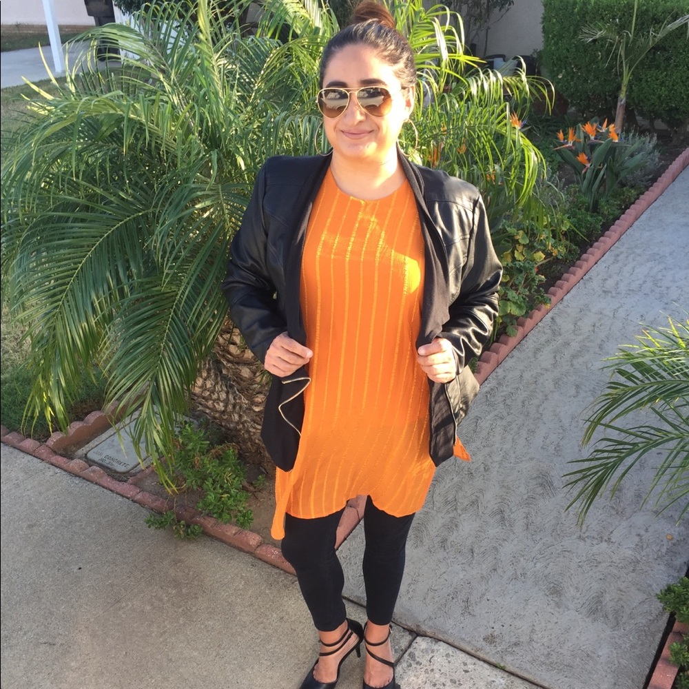 Textured Chiffon Tunic!